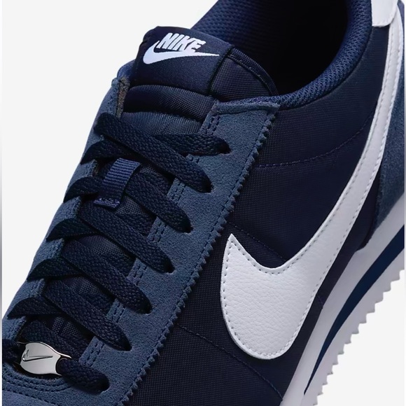 NIB- Nike Cortez Basic Nylon ‘06 “Midnight Navy”Men Sneakers- - Picture 4 of 8